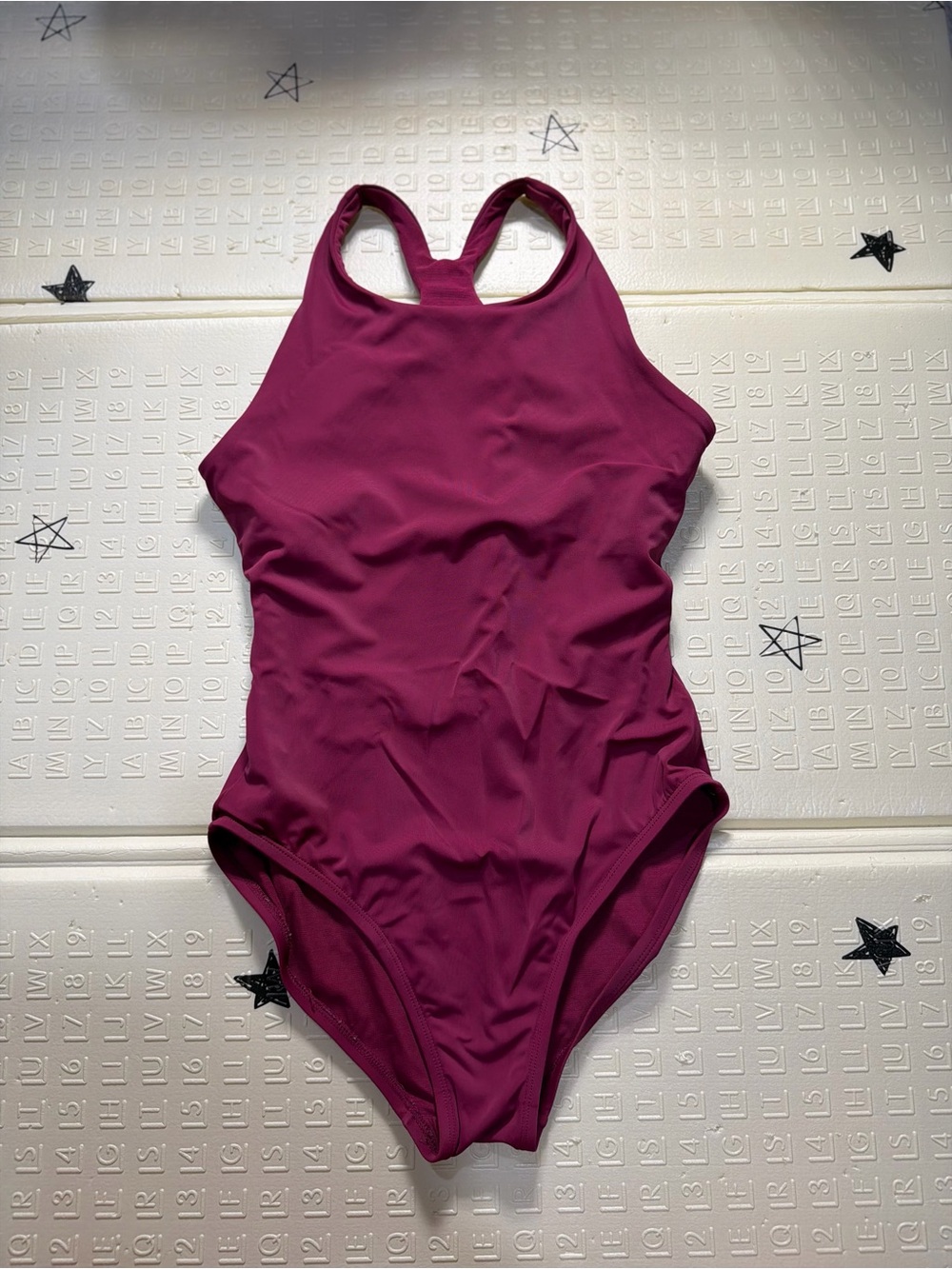 TYR Plum Racerback One-Piece Swimsuit
